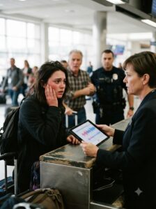 My Father Slapped Me Over First Class—Then the Agent Found His Call