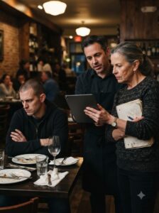 My Son Left Me the Dinner Bill—Then the Manager Opened a Lender’s File